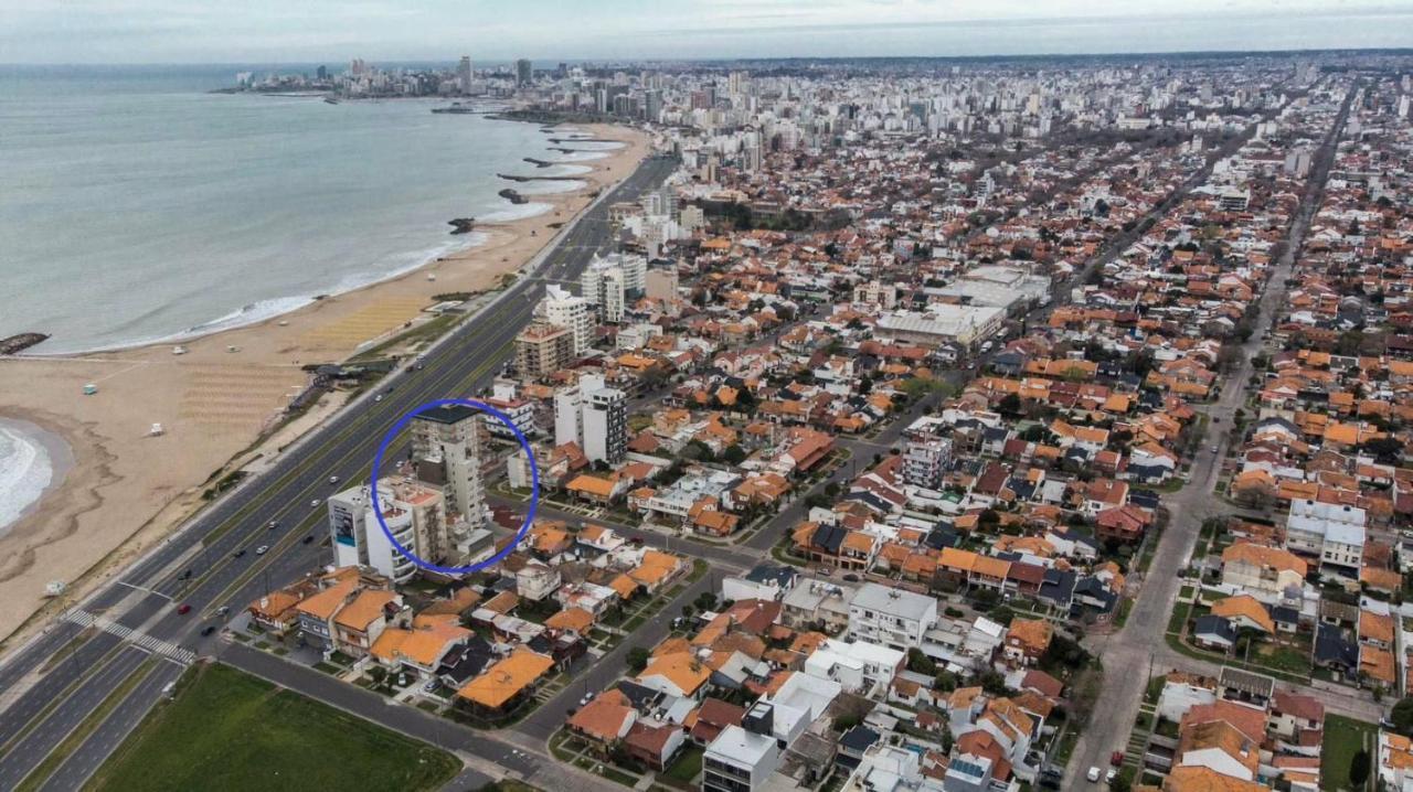Hermoso departamento con vista al mar Mar del Plata Exterior foto